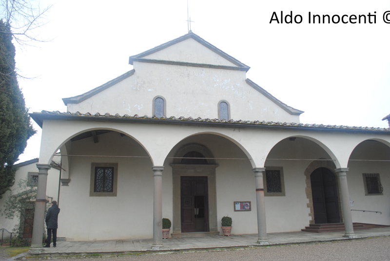 PIEVE DI SAN LEOLINO A PANZANO IN CHIANTI: FACCIATA 1' IMMAGINE